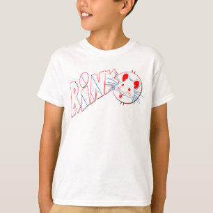 Naam en nummer Rug Rink Rat Hockey T-Shirt