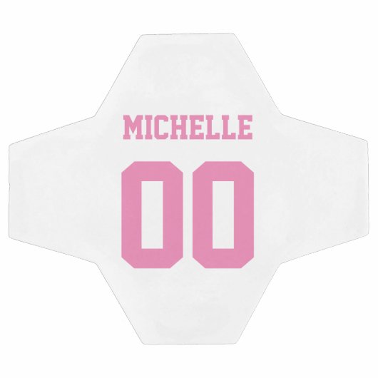 Naam en nummer speler voetbal (Enkel)