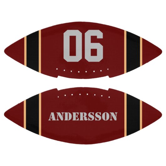 Naam en nummer toevoegen american football (Panelen)