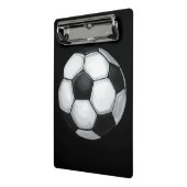 Naam en nummer van voetbal Player Mini Klembord (Angled2)