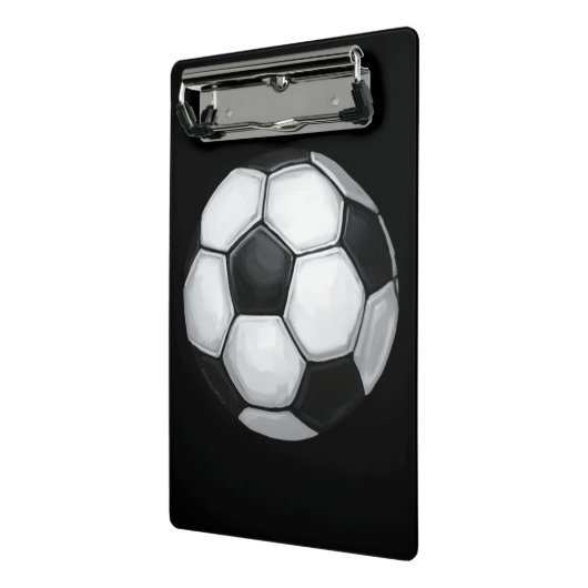 Naam en nummer van voetbal Player Mini Klembord (Angled2)