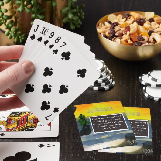 Naam en offerte personaliseren Make-Your-Own Deck Pokerkaarten (Insitu)