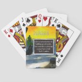 Naam en offerte personaliseren Make-Your-Own Deck Pokerkaarten (Achterkant)
