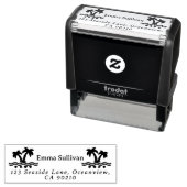 Naam en retouradres kustbries  zelfinktende stempel (In situ)