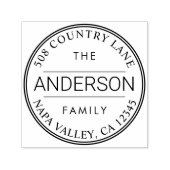 Naam en retouradres van Sello Automático Zelfinktende Stempel (Design)