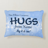 Naam en tekst wijzigen Deze piloot bevat hulzen va Accent Kussen (Achterkant)