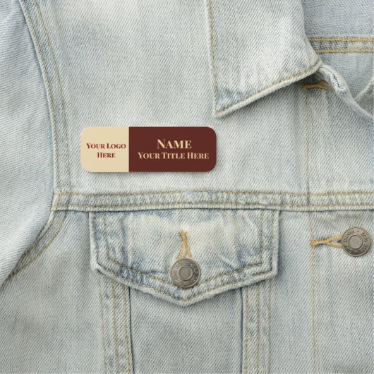 naam en titel badge (In situ)