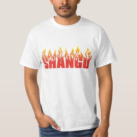 Naam en voornaam Shango 02 T-shirt (Voorkant)