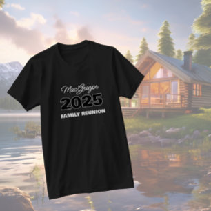Naam Familie Reünie Jaar T-shirt