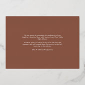 Naam Folie | Aankondiging foto-Afstuderen (Achterkant)