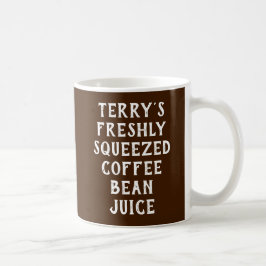 Naam: Freshly Squeezed Coffee Bean Juice Funny Koffiemok