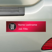 Naam Functie Sticker (Op auto)