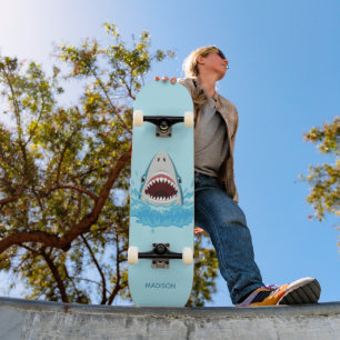 Naam Funny Shark Persoonlijk Skateboard