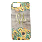 Naam Gele zonnebloem Case-Mate iPhone Case (Achterkant)