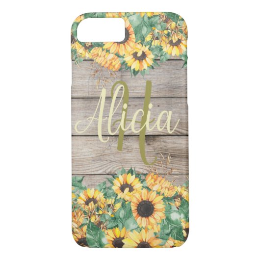 Naam Gele zonnebloem Case-Mate iPhone Case (Achterkant)