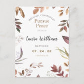 Naam Gepersonaliseerd 2022 JW Convention Baptism Briefkaart (Voorkant)