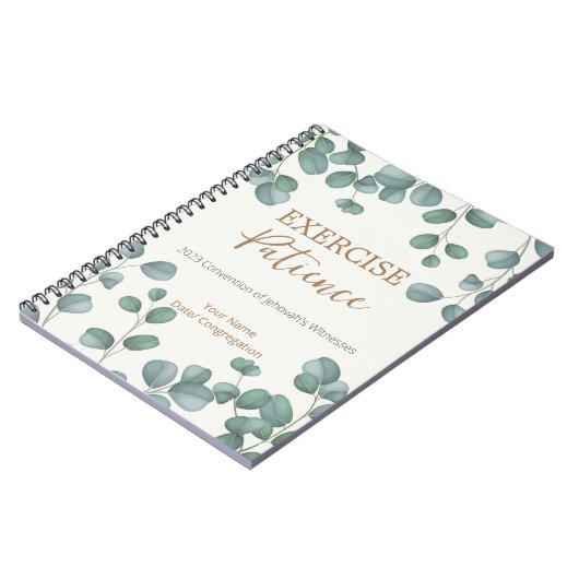 Naam Gepersonaliseerd 2023 JW Oefengeduld Notitieboek (Linkerzijde)