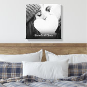 Naam gepersonaliseerd fotoscript canvas afdruk (Insitu (Slaapkamer))