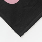 Naam Gepersonaliseerd Grappig Vrouwen Roze Regenbo Fleece Deken (Hoek)