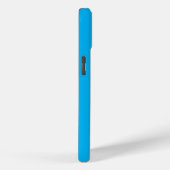 Naam Gepersonaliseerd Medium Sky Blue Case-Mate iPhone Case (Achterkant / Rechts)