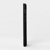 Naam Gepersonaliseerd Monogram Initiaal Zilveren L Case-Mate iPhone Case (Achterkant/links)