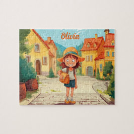 Naam Gepersonaliseerde Kinderen Legpuzzel