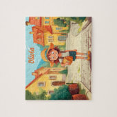 Naam Gepersonaliseerde Kinderen Legpuzzel (Verticaal)