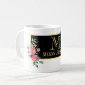 naam gepersonaliseerde moug koffiemok (Voorkant links)