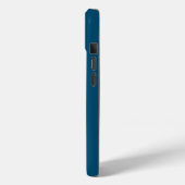 Naam Gepersonaliseerde Ocean Blue Case-Mate iPhone Case (Achterkant / Links)