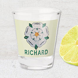 Naam, Gepluimde Yorkshire Witte Roos,  Shot Glas