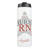 Naam Geregistreerde verpleegster RN Star Thermal T Thermosbeker (Voorkant)