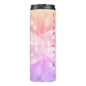 Naam glaswerker thermosbeker (Achterkant)