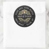Naam Gold Leaf  Maple Syrup Label (Tas)