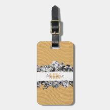  naam Gold Rozen Chic Monogram Luxe