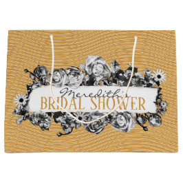  naam Gold Rozen Chic Monogram Luxe Groot Cadeauzakje