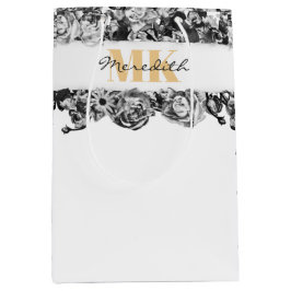  naam Gold Rozen Chic Monogram Luxe Medium Cadeauzakje