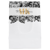  naam Gold Rozen Chic Monogram Luxe Medium Cadeauzakje (Achterkant)