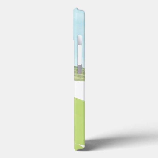 Naam Golf Scene Monogram Case-Mate iPhone Case (Achterkant / Links)