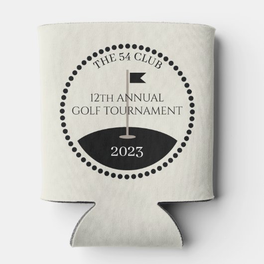 Naam golftoernooi Club Blikjeskoeler (Achterkant)