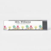 Naam, Grade Level, Leraar Waardering, Aangepast Bureau Naambordje (Voorkant)