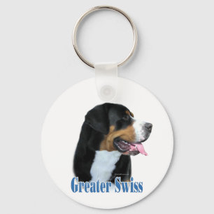 Naam Greater Swiss Mountain Dog Sleutelhanger