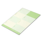 Naam Green School Weekly Planner Notitieblok (Schuin)