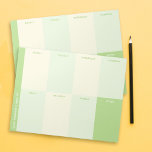 Naam Green School Weekly Planner Notitieblok<br><div class="desc">De ultieme aanvulling op uw schoolbenodigdheden. Perfect voor het organiseren van uw rug naar school benodigdheden, deze planner is een school must-have. Ideaal voor schoolbenodigdheden middelbare school en schattige schoolbenodigdheden liefhebbers, het brengt een esthetische touch aan uw routine. Geschikt voor middelbare schoolbenodigdheden, schoolbenodigdheden en preppy schoolbenodigdheden collecties, het is een...</div>