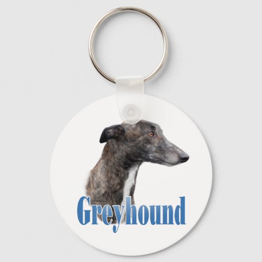 Naam Greyhound Sleutelhanger (Voorkant)