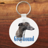 Naam Greyhound Sleutelhanger (Achterkant)