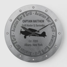 Naam Grill Master Bartender Aviation Bar & Grill Grote Klok