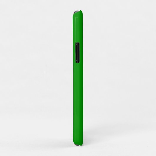 Naam groene en witte streep sport Case-Mate iPhone case (Achterkant/rechts)