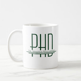 Naam Groene PhD Koffiemok