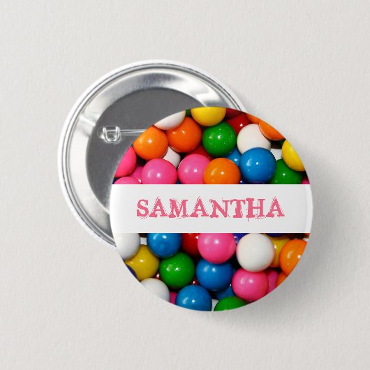 Naam Gumballs Button (Voorkant /achterkant)