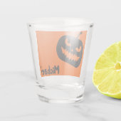 Naam, Halloween Jack o Lantern 1.5oz Shot Glass Glas (Achterkant)